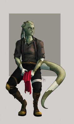 Adri (races of Erden - a repturian)